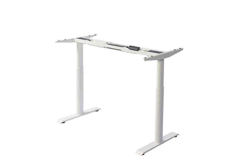 Oval Tube Dual Motor Electric Standing Desk Frame